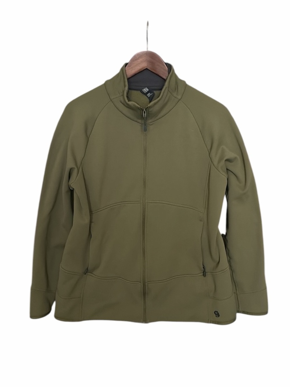 Mountain Hardwear Green Fleece Lined Jacket Size XL Active Gorpcore Outdoors